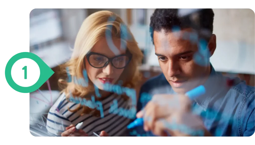 showing design and consultation phase