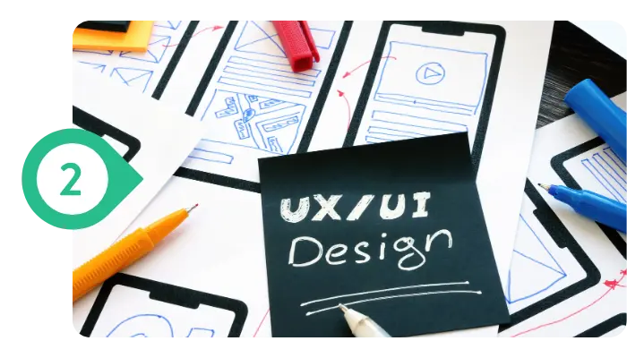 Developing Ui/UX of a website